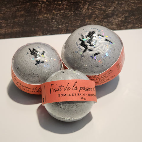 Bombe de bain "Fruit de la passion & fraise"